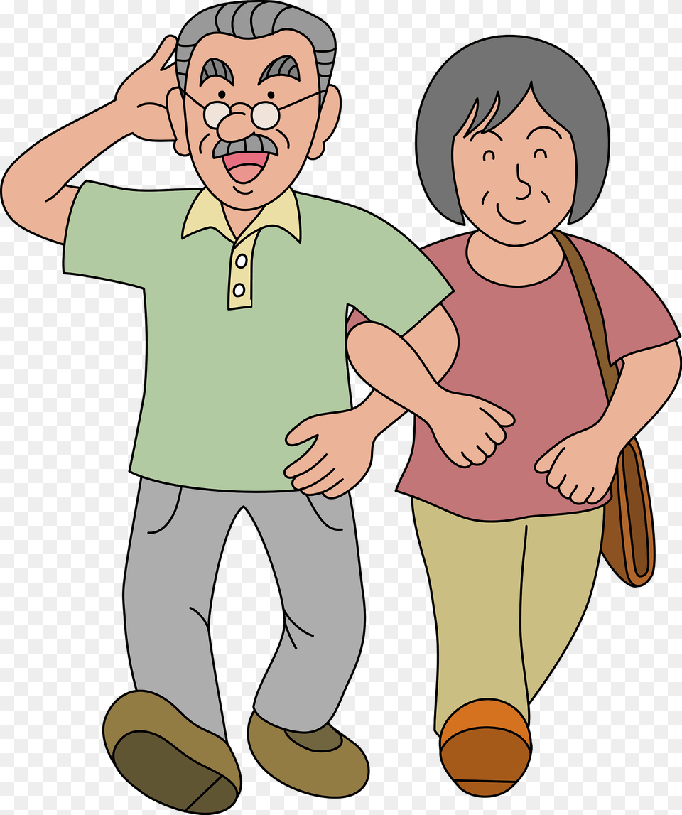 Old Couple Clipart, Baby, Person, Face, Head Png
