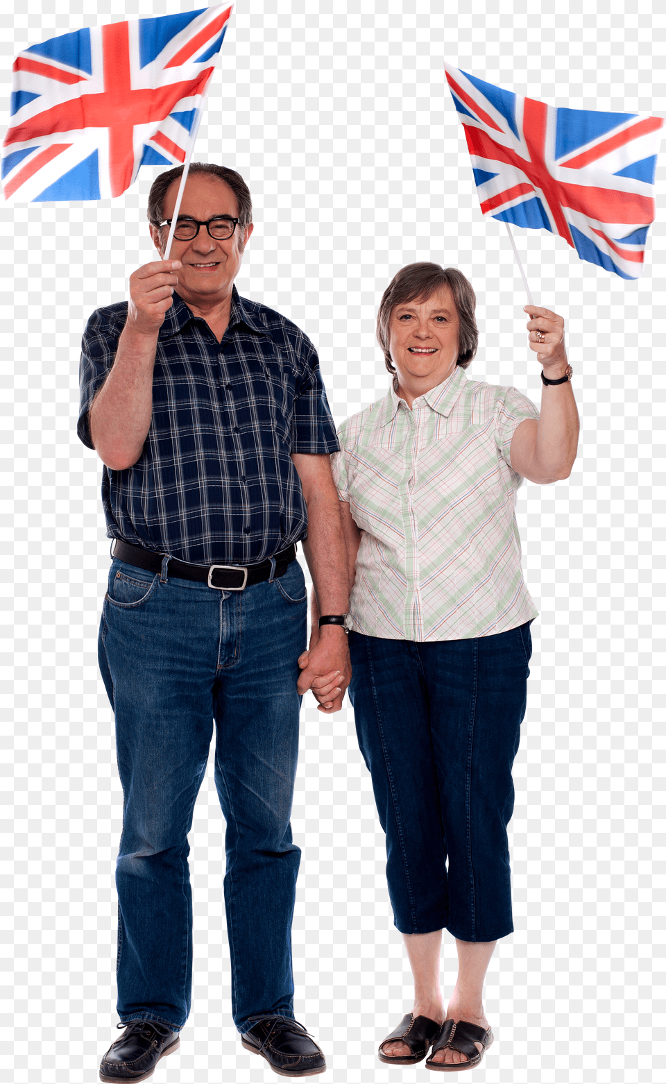 Old Couple Flag Of The United States Free Png
