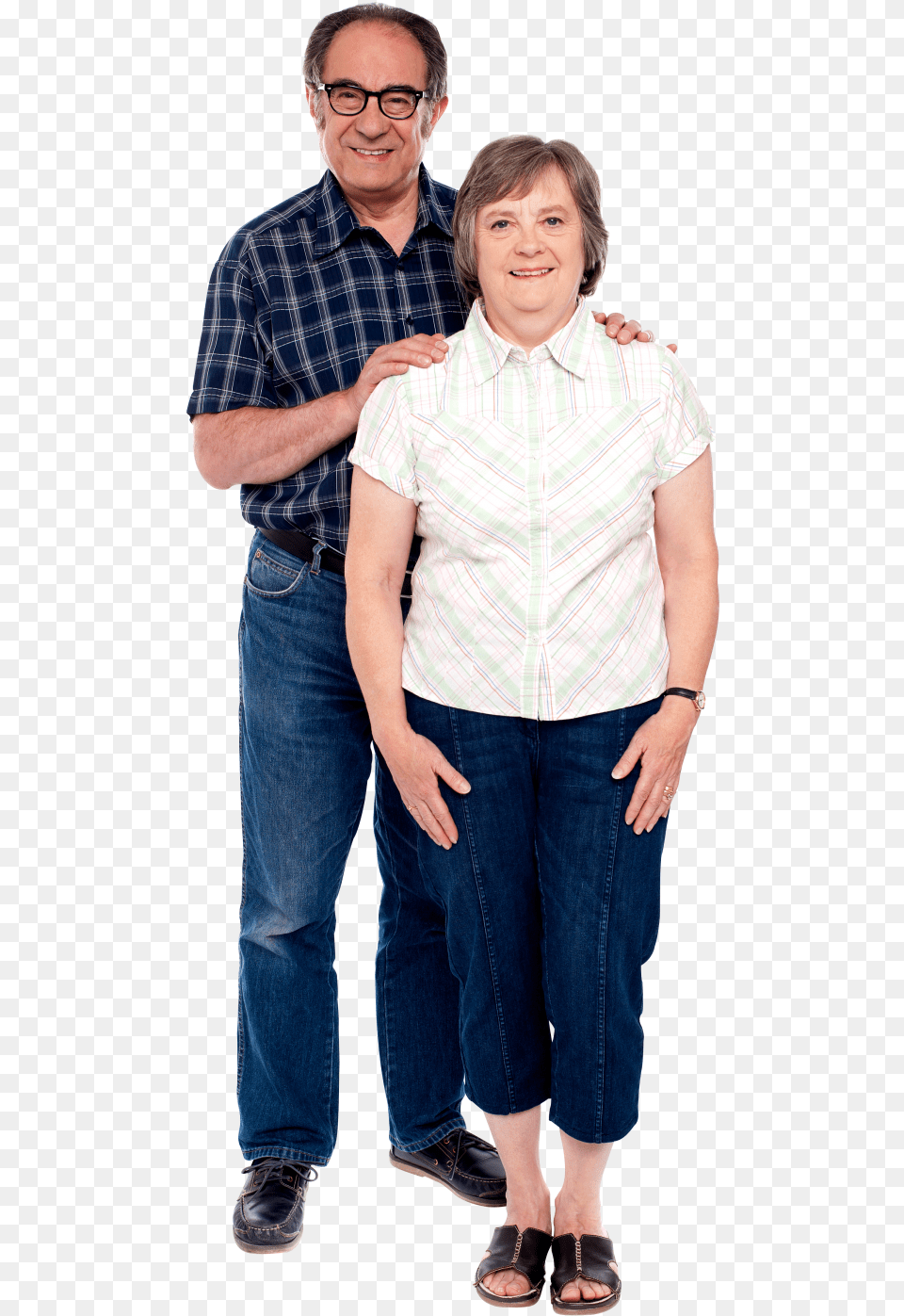Old Couple Image Transparent Old Couple, Jeans, Photography, Person, Pants Png