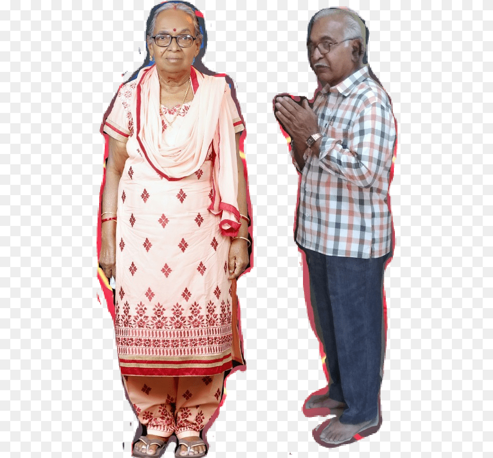 Old Couple Senior Citizen, Blouse, Clothing, Adult, Man Free Png