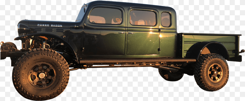 Old Dodge Power Wagon 4 Door, Pickup Truck, Transportation, Truck, Vehicle Free Png