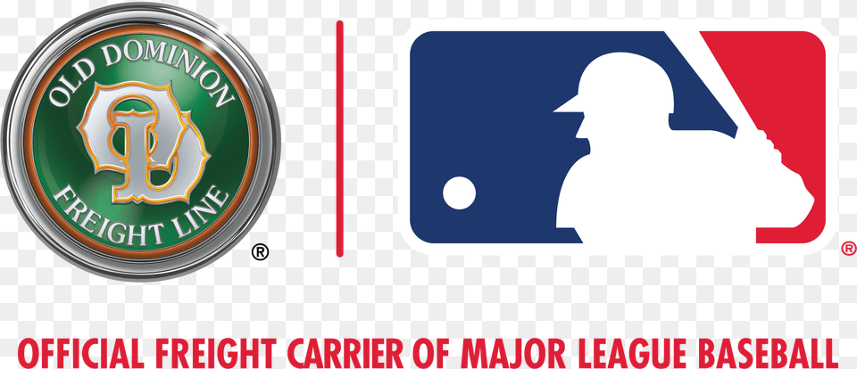 Old Dominion Partners With Major League Baseball Old Dominion Freight Line Mlb, Logo, Badge, Symbol, Emblem Png Image