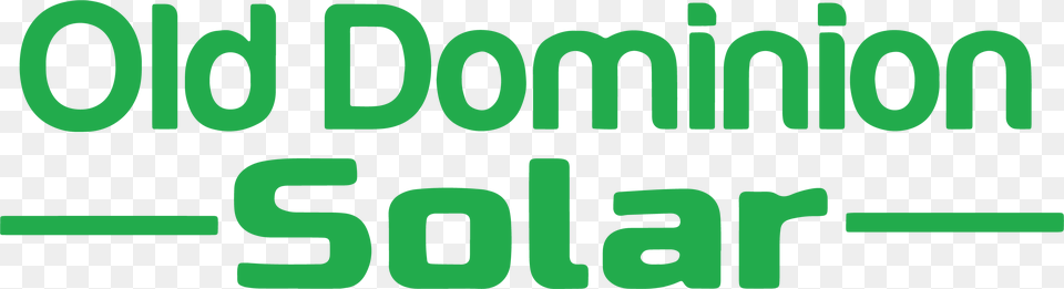 Old Dominion Solar Llc, Green, Text, Logo Png Image