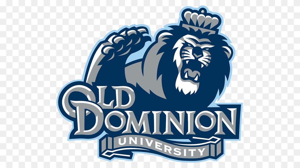 Old Dominion University Logo, Animal, Wildlife, Mammal, Lion Free Png Download