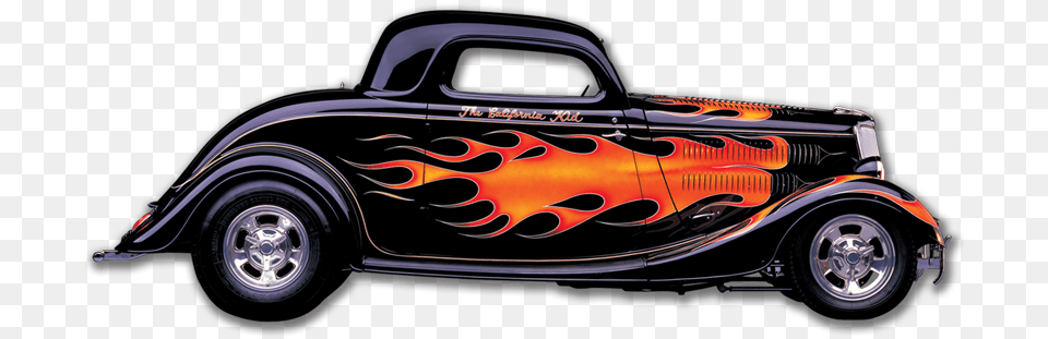 Old Drawing Hot Rod Hot Rod, Car, Pickup Truck, Transportation, Truck Png Image