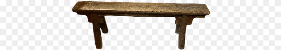Old Elm Bench Old Wooden Bench, Coffee Table, Furniture, Table, Dining Table Png Image