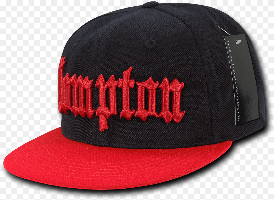Old English City Snapback Caps Hats Hat Cap For Men Women Comptonblack Red Baseball Cap, Baseball Cap, Clothing Free Png