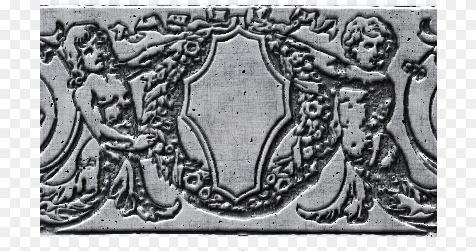 Old Engraved Metal Relief, Archaeology, Art, Painting, Person Free Png Download