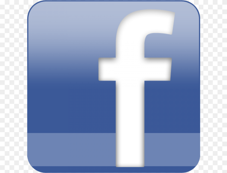 Old Facebook Logo Image Logo Facebook Sur Fond Cross, Symbol, Text, Sign Free Transparent Png