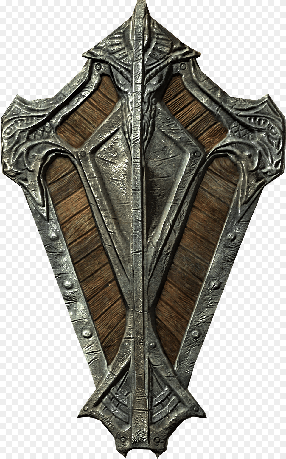 Old Fantasy Shield, Armor, Blade, Dagger, Knife Png Image