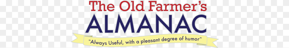 Old Farmers Almanac Logo, Scoreboard, Text Free Png