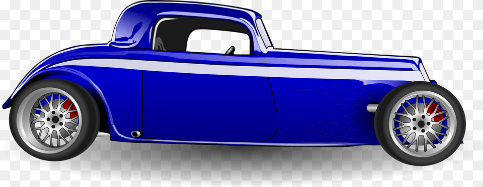 Old Fashioned Blue Car Clipart, Coupe, Sports Car, Transportation, Vehicle Png Image