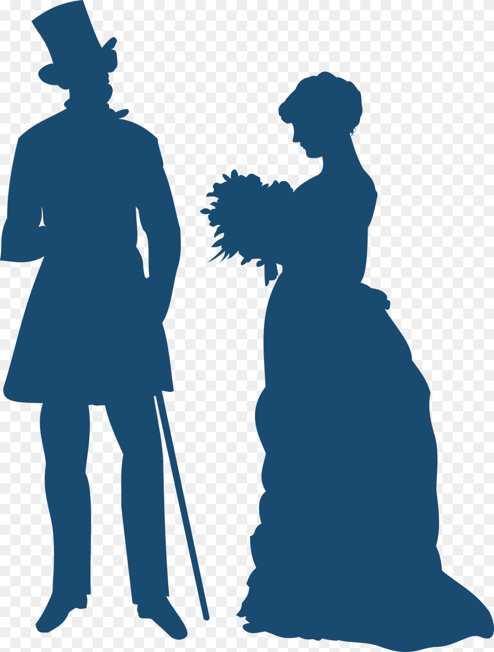Old Fashioned Couple, Cleaning, Person, Adult, Male Png Image
