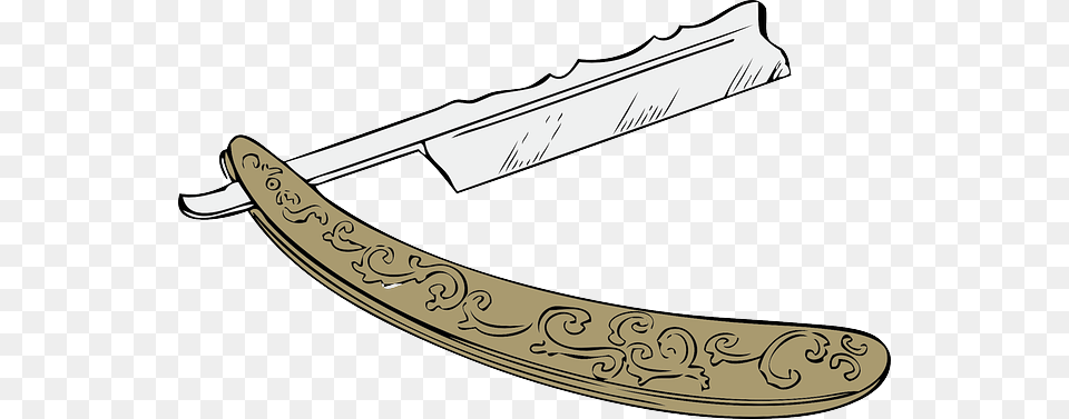 Old Fashioned Razor Those Luxuriously Endowed Musician Types, Blade, Weapon Png Image