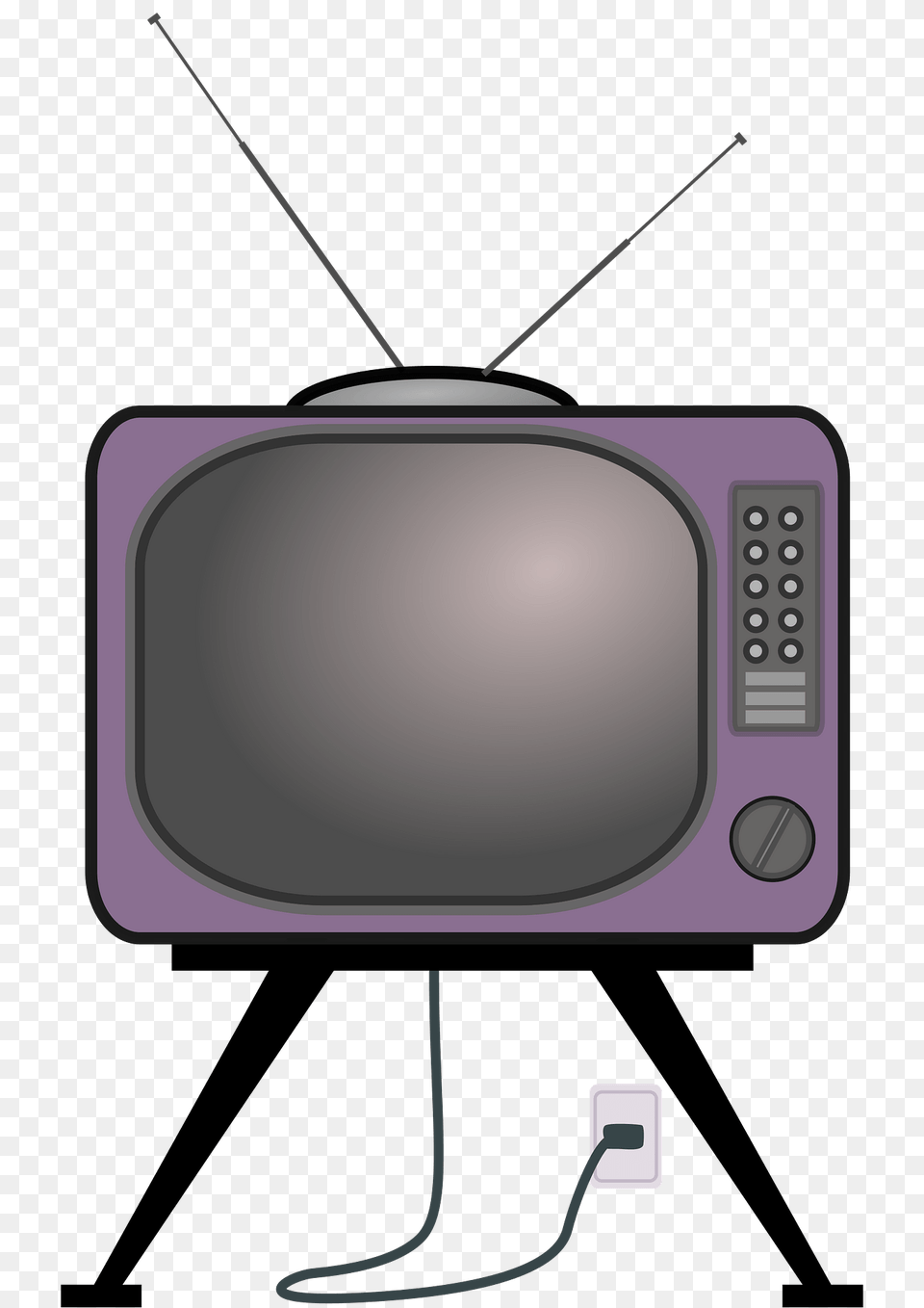 Old Fashioned Television Clipart, Computer Hardware, Electronics, Hardware, Monitor Png