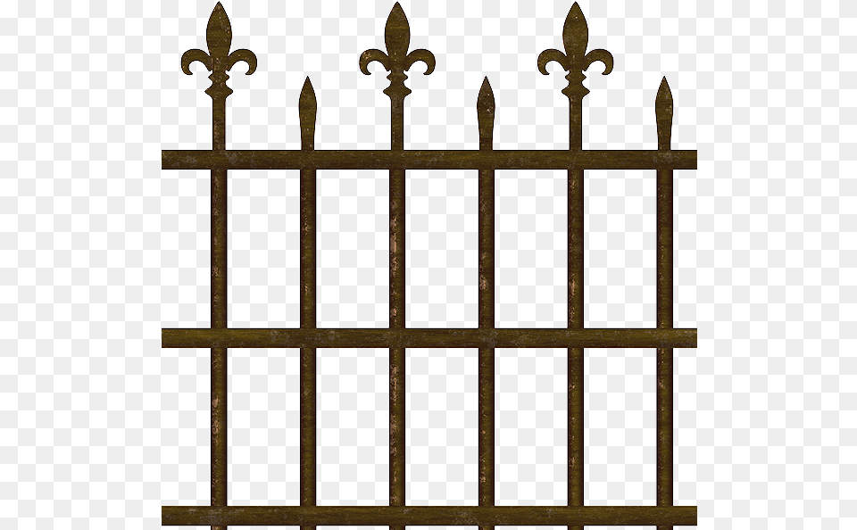 Old Fence Old Metal Fence, Cross, Symbol Png
