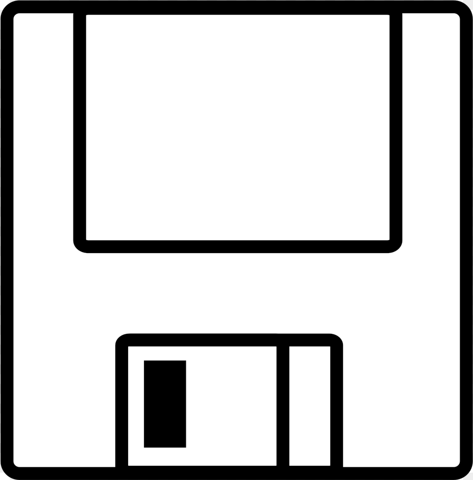 Old Floppy Disk Icon, Computer Hardware, Electronics, Hardware, White Board Png