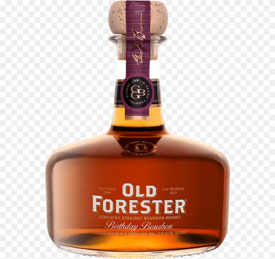 Old Forester Birthday Bourbon 2019, Alcohol, Beverage, Liquor, Beer Png Image