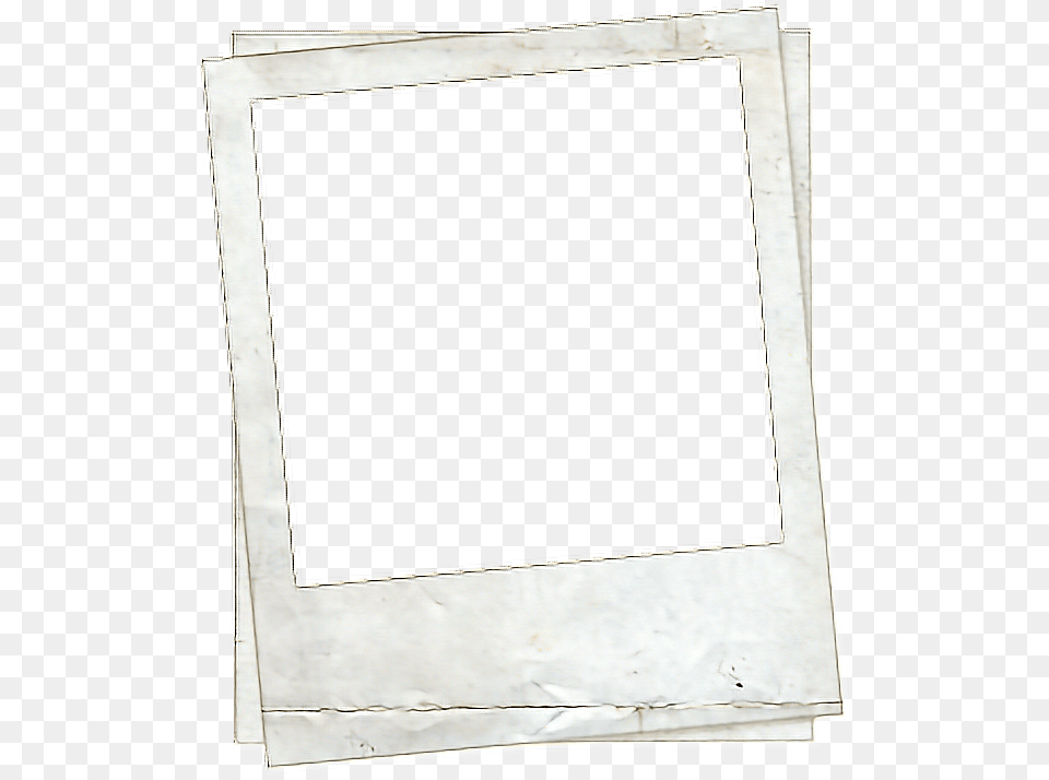 Old Frame Polaroid Photograph Freetoedit, Blackboard Free Png Download