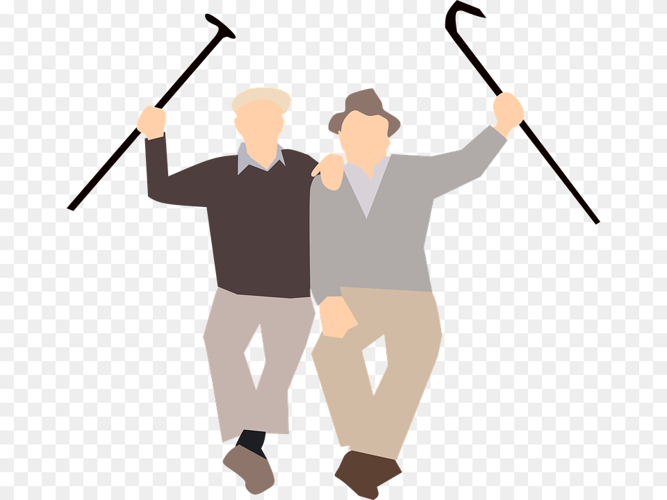 Old Friends, Walking, Body Part, Person, Finger Free Transparent Png