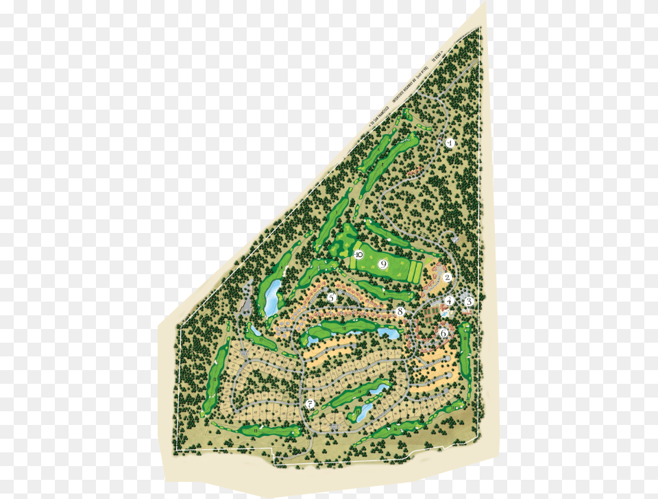 Old Greenwood Golf Map, Neighborhood, Outdoors, Nature, Field Free Transparent Png