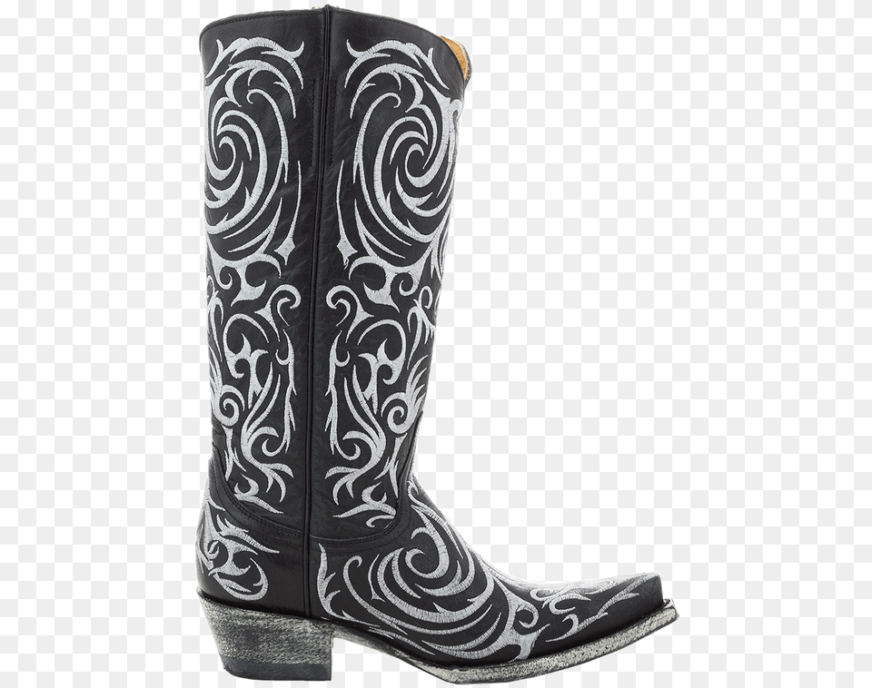 Old Gringo Women39s Black Madonna Boots Knee High Boot, Clothing, Footwear, Cowboy Boot Free Transparent Png