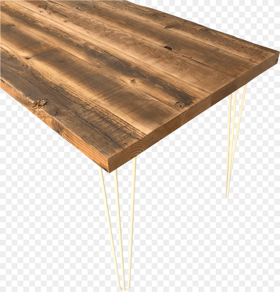 Old Growth Reclaimed Wood Table With Hairpin Legs Coffee Table, Coffee Table, Dining Table, Furniture, Tabletop Free Transparent Png