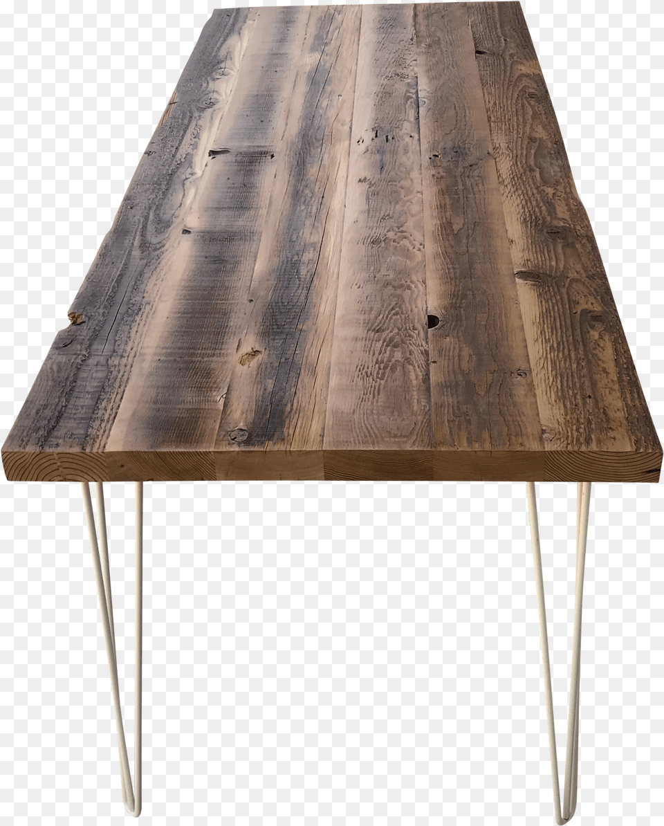 Old Growth Reclaimed Wood Table With Hairpin Legs Coffee Table, Coffee Table, Furniture, Tabletop, Dining Table Png Image