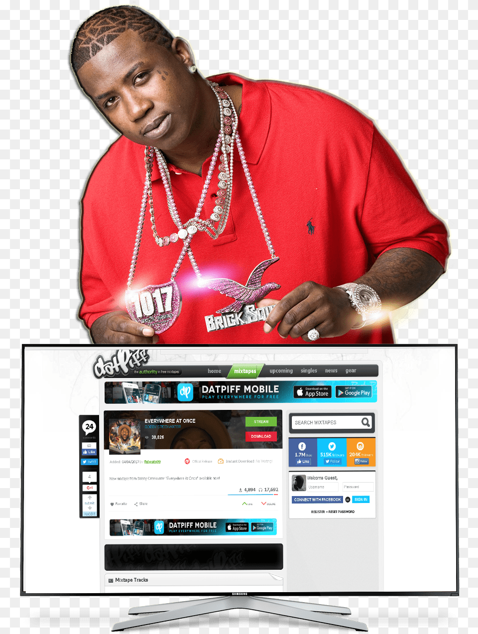 Old Gucci Mane New Gucci, Accessories, Necklace, Monitor, Jewelry Png Image
