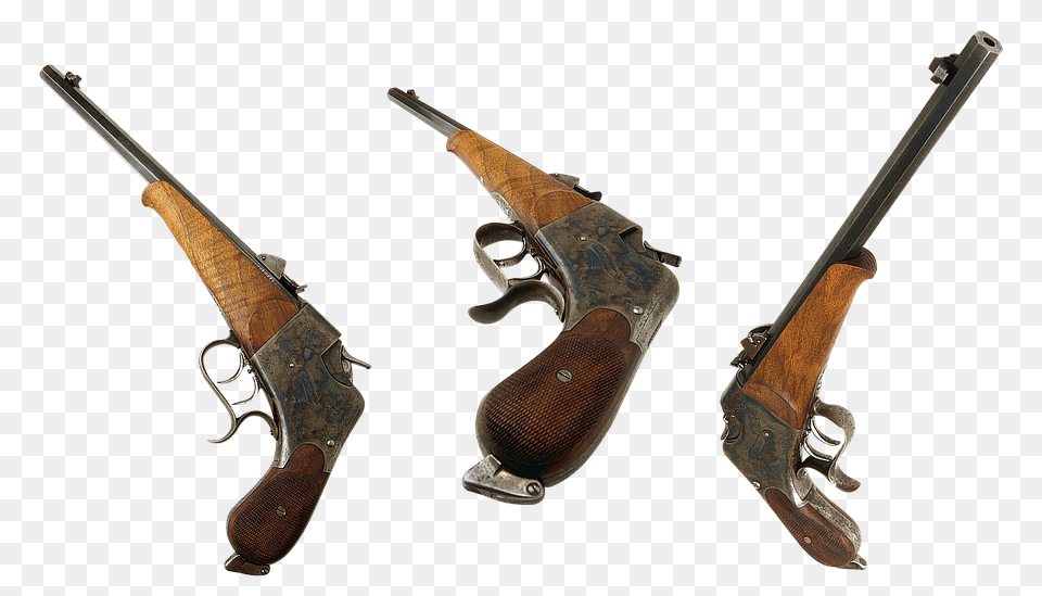 Old Gun Firearm, Handgun, Rifle, Weapon Png Image