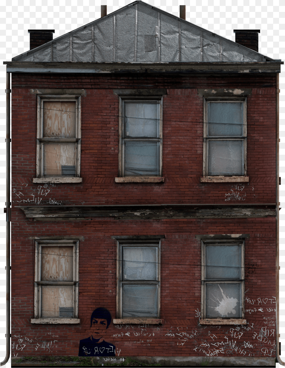 Old House House Side View Png