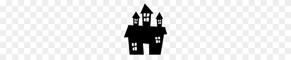 Old House Icons Noun Project, Gray Png Image