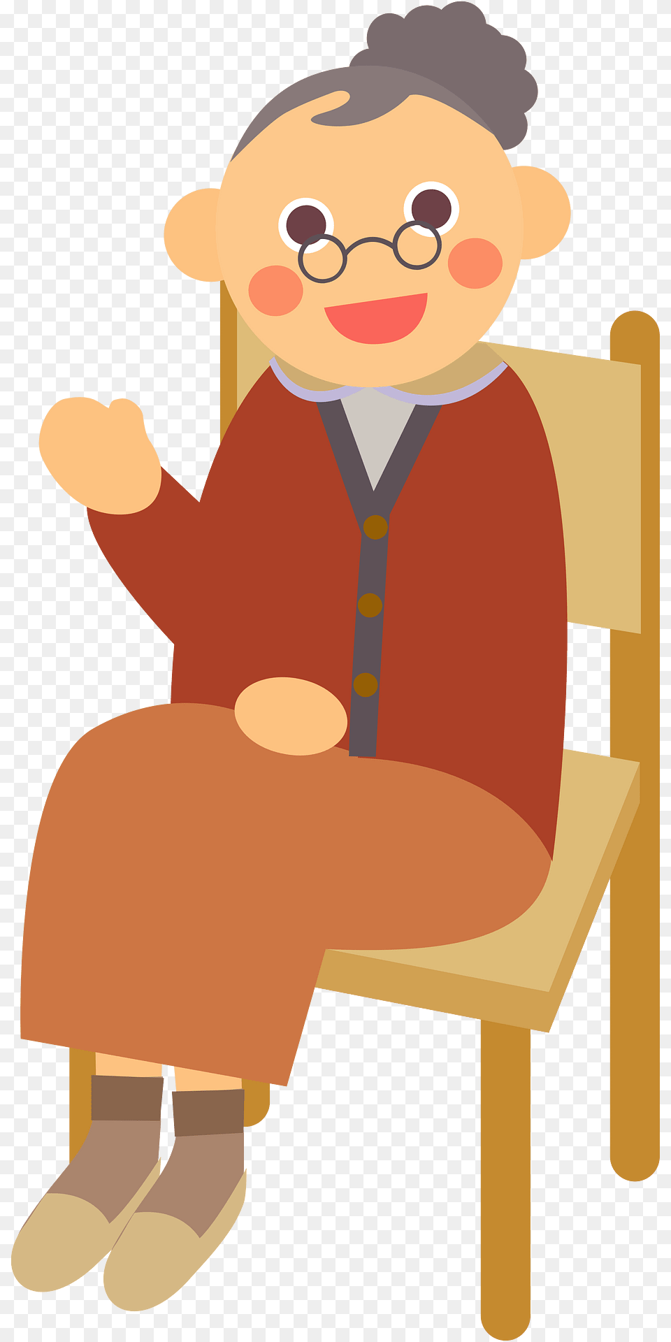 Old Lady Clipart, Baby, Person, Face, Head Free Png