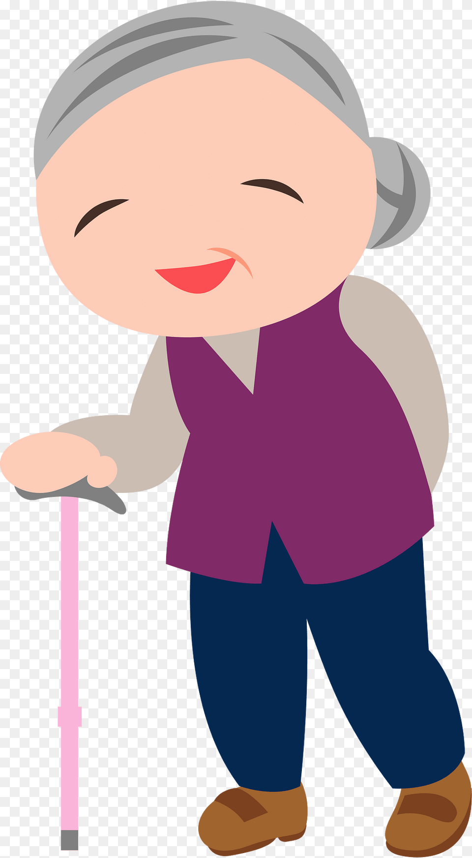 Old Lady Clipart, Baby, Person, Cartoon, Photography Png
