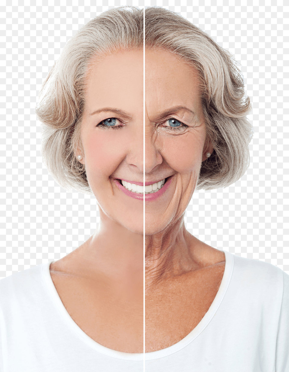 Old Lady Hair Image Png