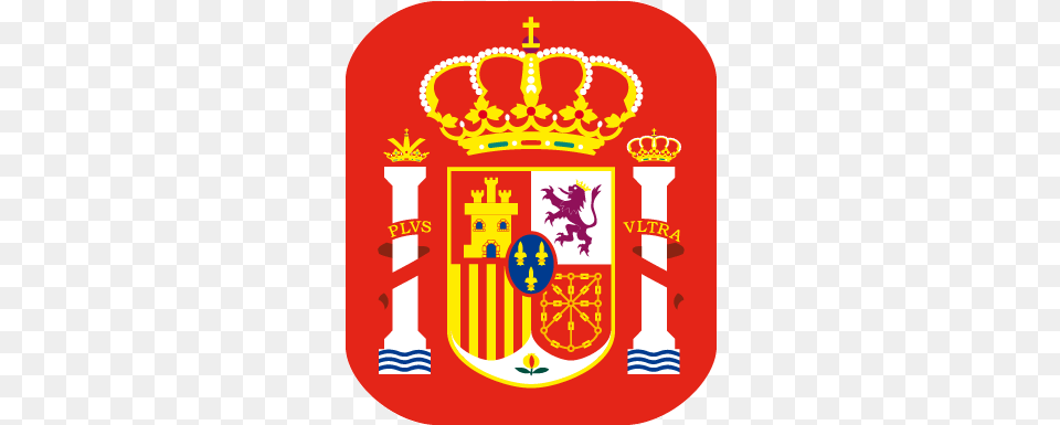 Old Logo Spain Football Federation Logo, Emblem, Symbol, Food, Ketchup Free Png Download