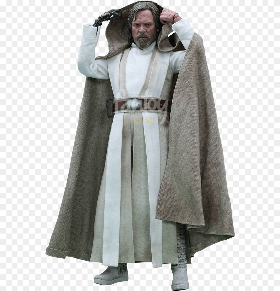 Old Luke Skywalker Costume Luke Skywalker Costume New, Fashion, Clothing, Coat, Cloak Free Transparent Png