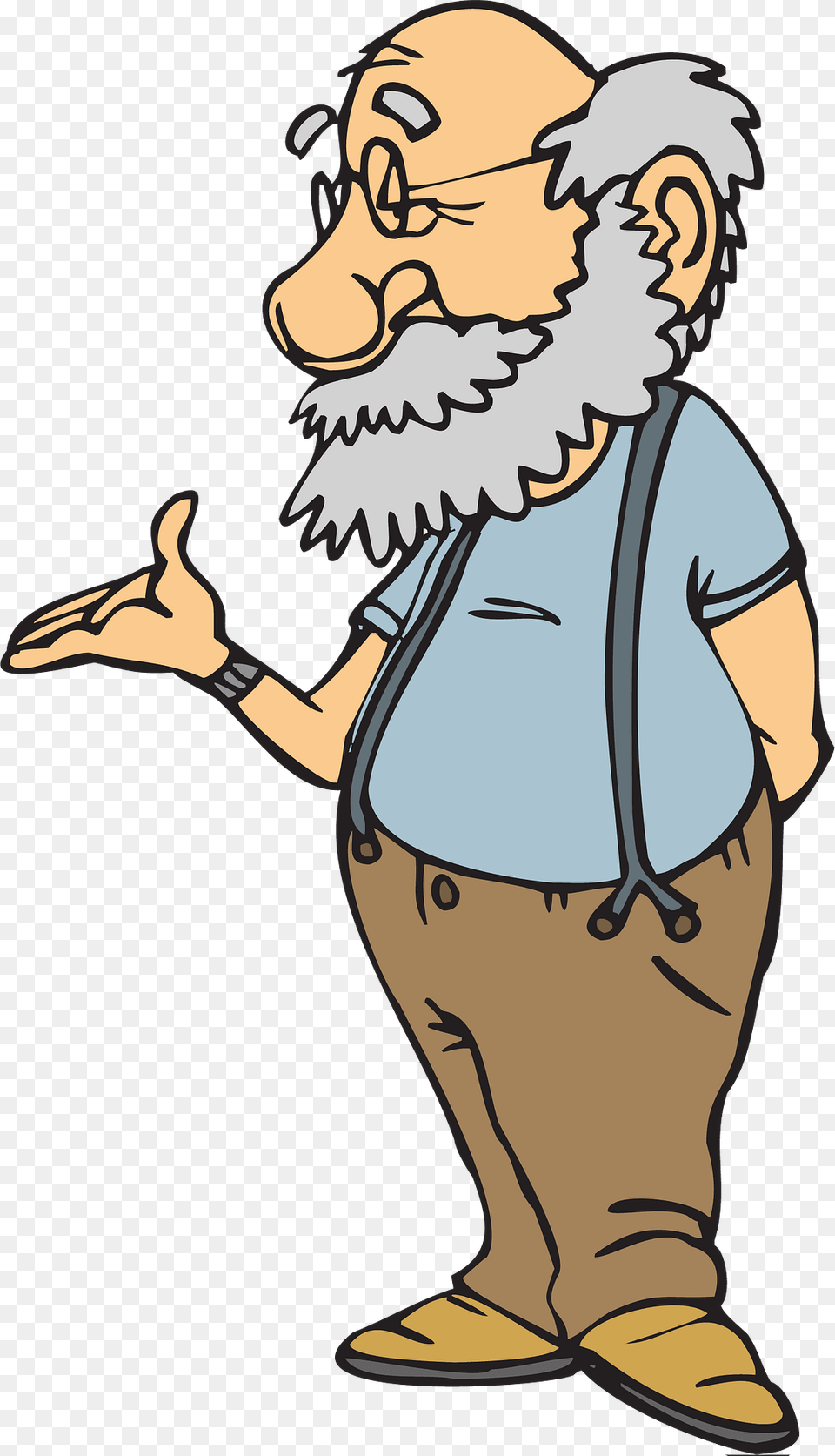 Old Man Clipart, Baby, Person, Face, Head Free Transparent Png