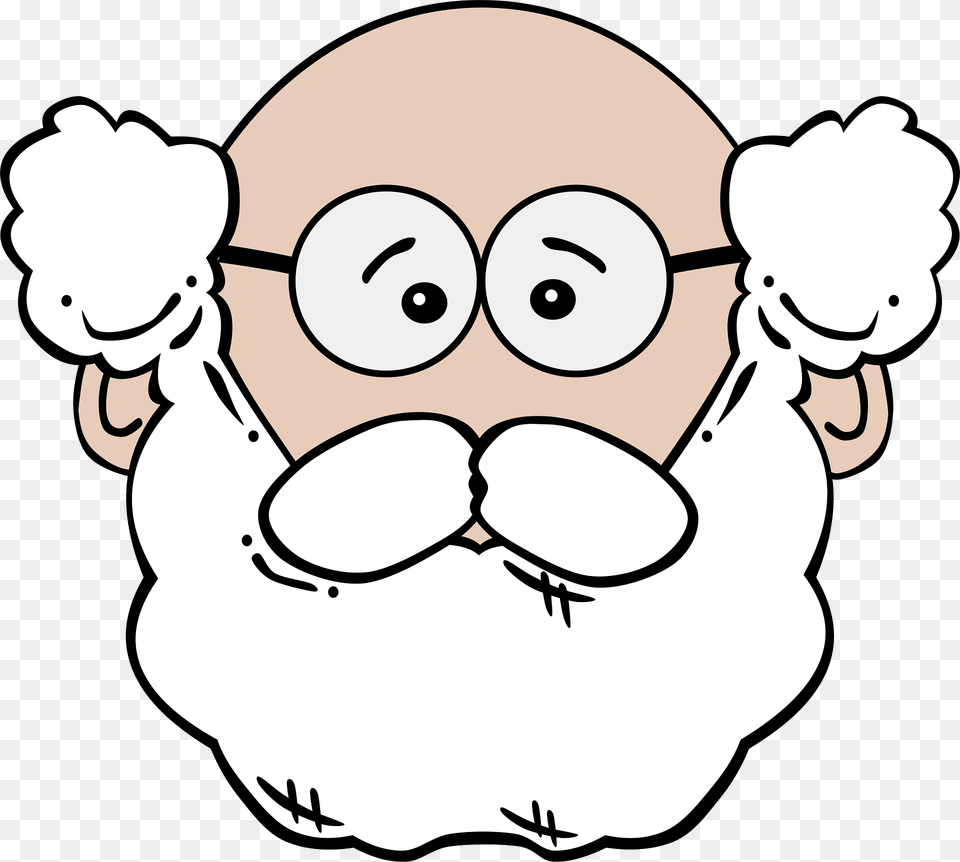 Old Man Clipart, Head, Person, Face, Baby Free Png Download