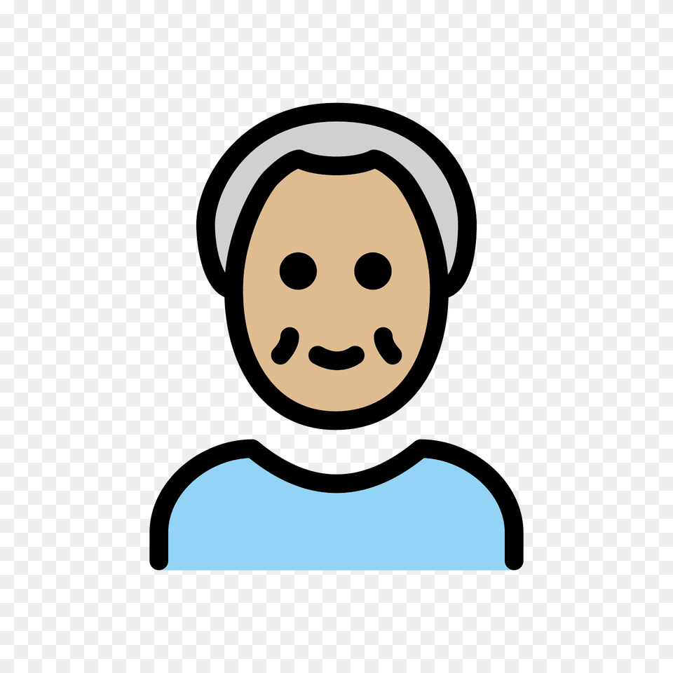 Old Man Emoji Clipart, Head, Person, Animal, Face Free Transparent Png