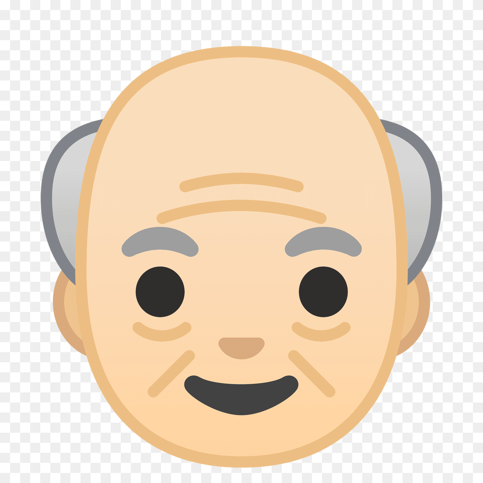 Old Man Emoji Clipart, Face, Head, Person, Photography Png Image