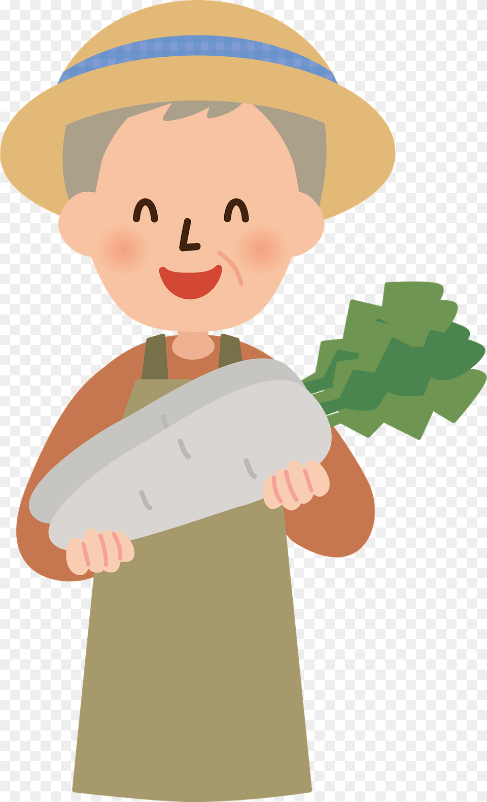 Old Man Farmer Clipart, Baby, Person, Face, Head Free Transparent Png