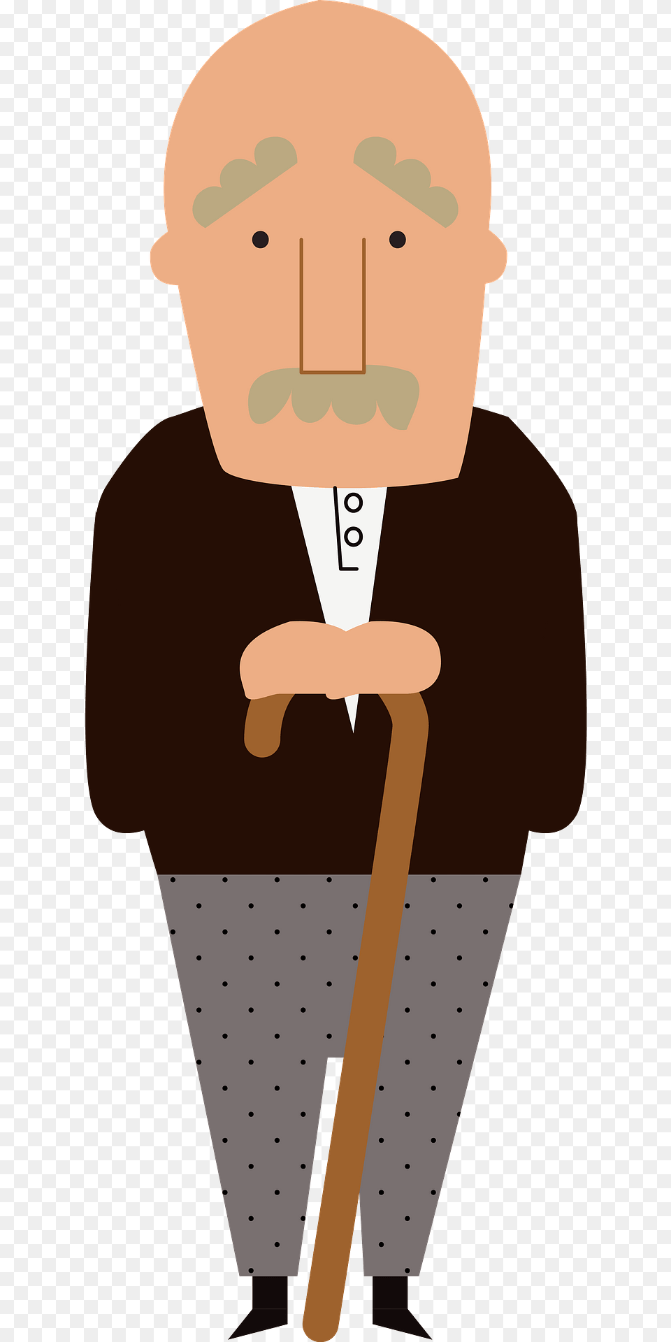 Old Man Grandfather Clipart, People, Person, Adult, Male Free Png