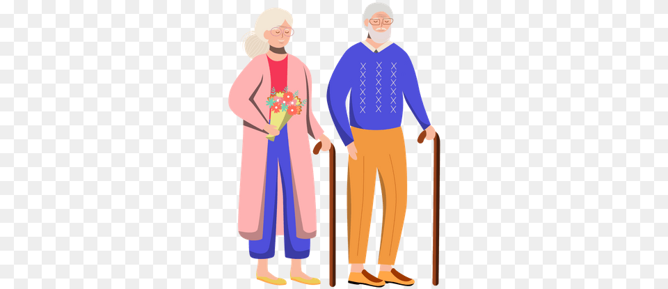 Old Man Illustrations U0026 Vectors Royalty Old Age Pension Cartoon, Sleeve, Clothing, Long Sleeve, Person Free Png Download