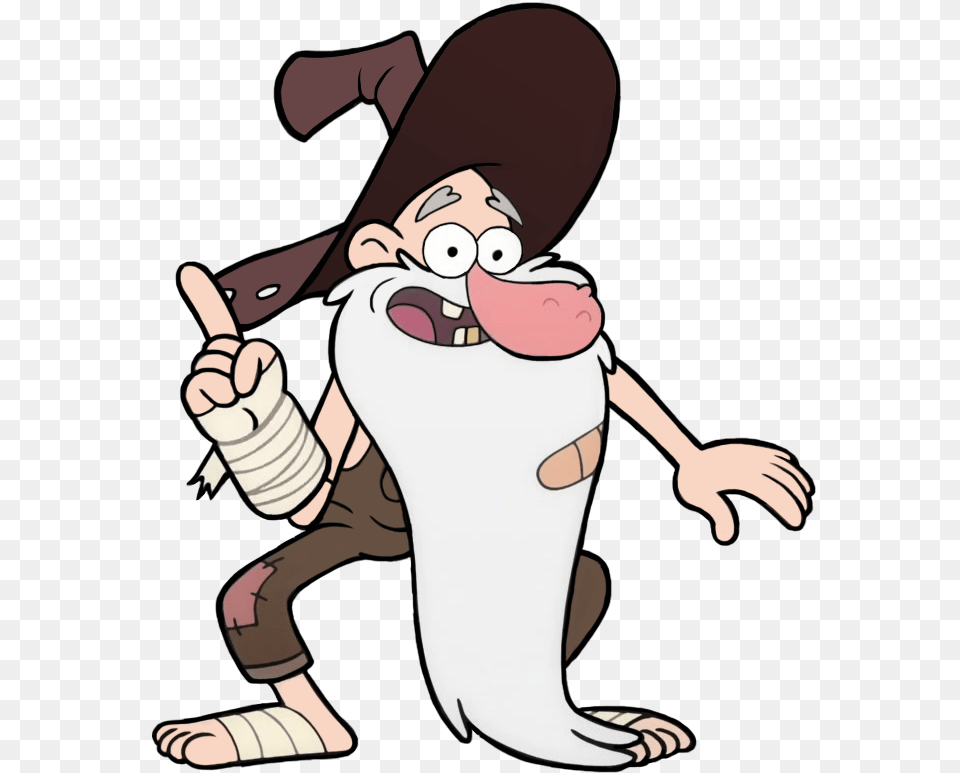 Old Man Mcgucket Appearance Gravity Falls Old Man Mcgucket, Baby, Cartoon, Person, Face Free Png