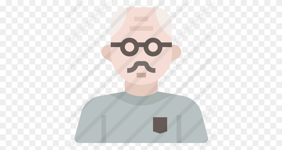 Old Man People Icons Illustration, Accessories, Glasses, Person, Male Png