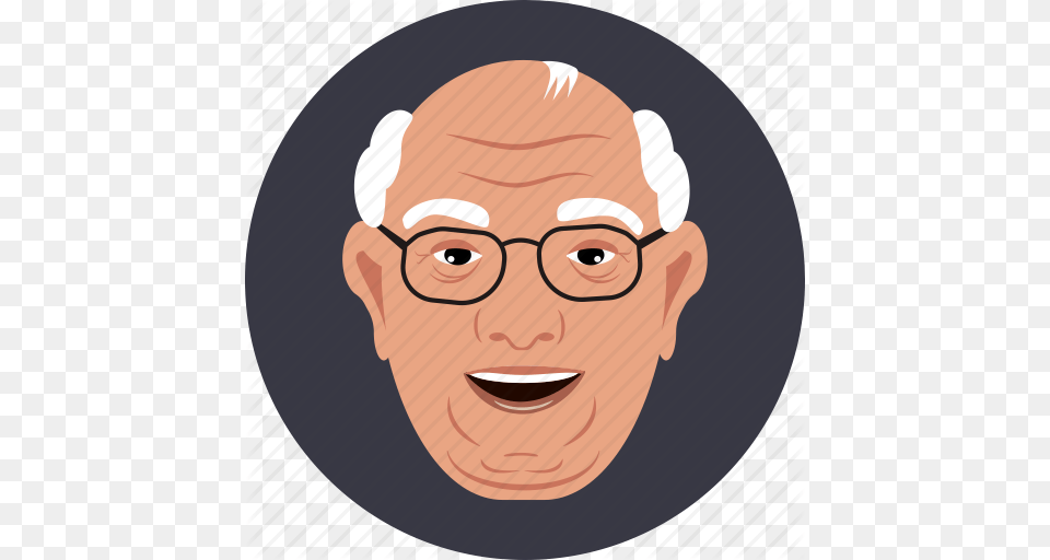 Old Man With Glasses Icon Clipart Computer Icons Avatar, Face, Head, Person, Photography Png Image