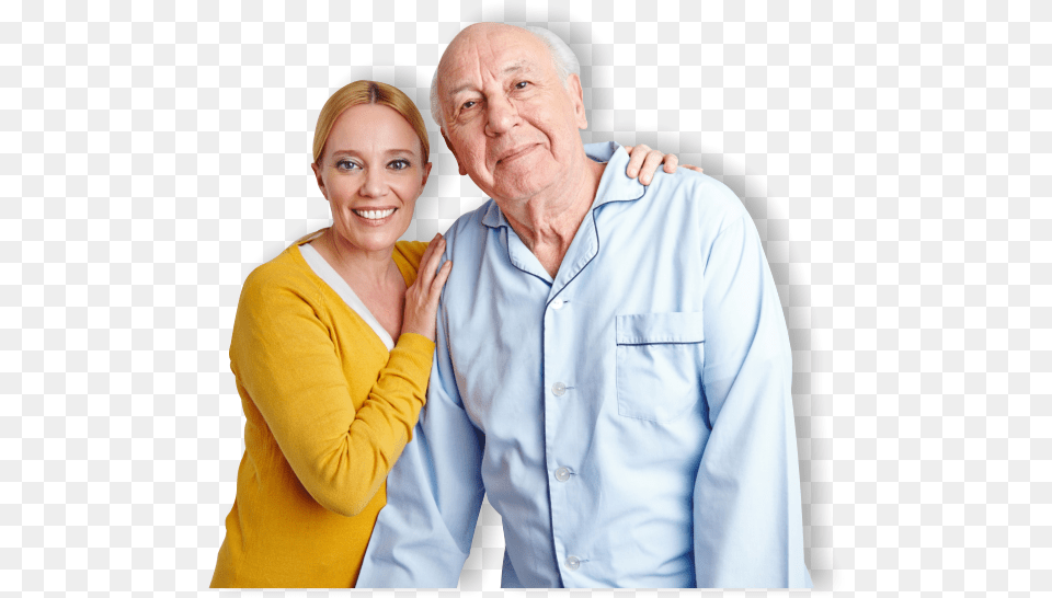 Old Man With His Caregiver Caregiver39s Survival Toolkit Go From Surviving To, Head, Person, Portrait, Photography Free Transparent Png