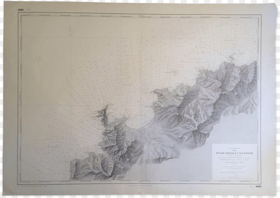 Old Map Of The Sea Map Marine Of Cavalo Cape Island Still Life, Art, Painting, Drawing, White Board Free Png Download