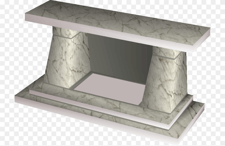 Old Marble Fireplace, Furniture, Table, Coffee Table Png Image